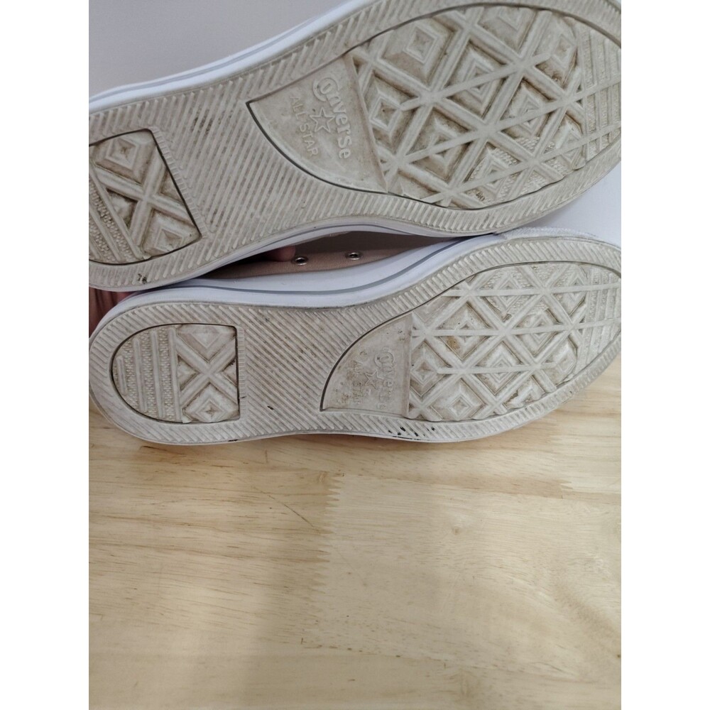 Converse Chuck Taylor All Star Ox Particle Beige Pink Women s Shoes 559889C Sz 9 - Picture 8 of 10